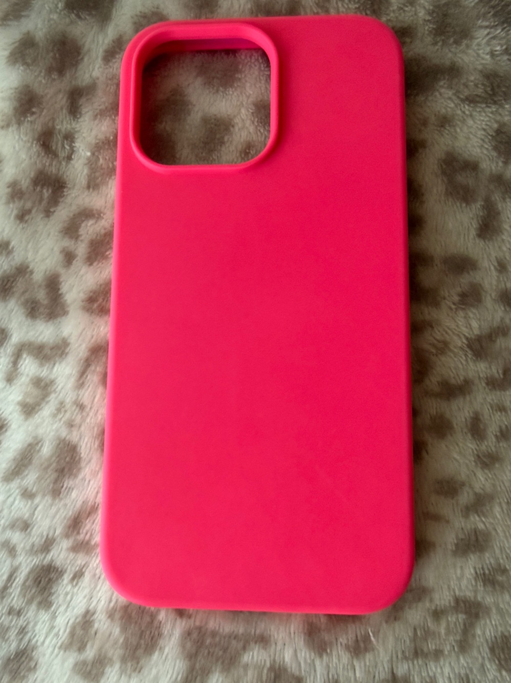 Hot Pink Silicone Phone Case - Unbranded iphone 14 plus - Picture 2 of 2